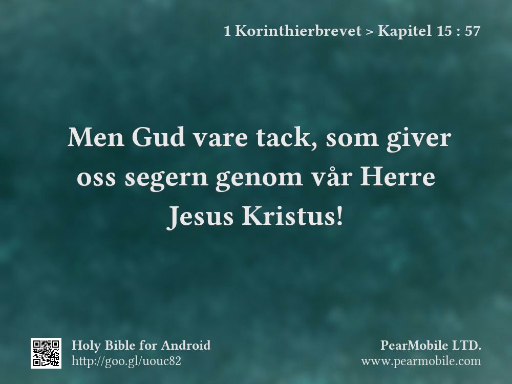 1 Korinthierbrevet, Kapitel 15:57